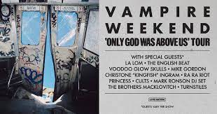 Vampire Weekend anuncia turnê 2024 / Vampire Weekend announces 2024 tour