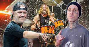 Lars Ulrich do Metallica e o  tributo a Taylor Hawkins.